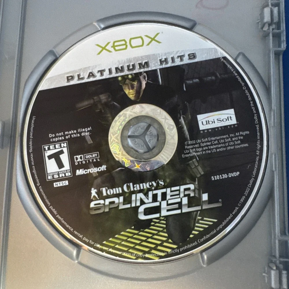 Tom Clancy's Video Game Bundle Original Xbox - Splinter Cell & Ghost Recon CIB